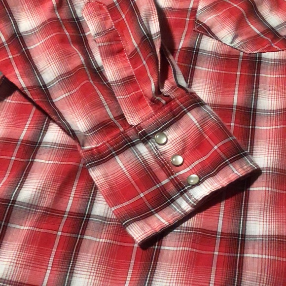 Wrangler snap shirt long sleeve - Picture 4 of 6